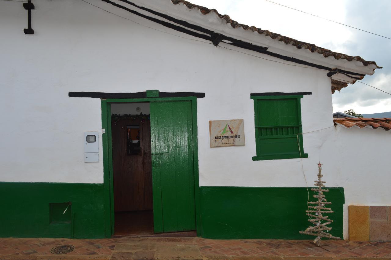 Hotel Casa Aparicio Lopez Barichara Exterior foto